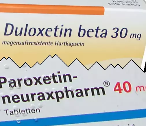 Duloxetine vs Paroxetin