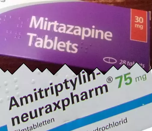 Mirtazapin vs Amitriptilin
