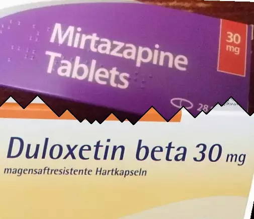 Mirtazapin vs Duloxetine
