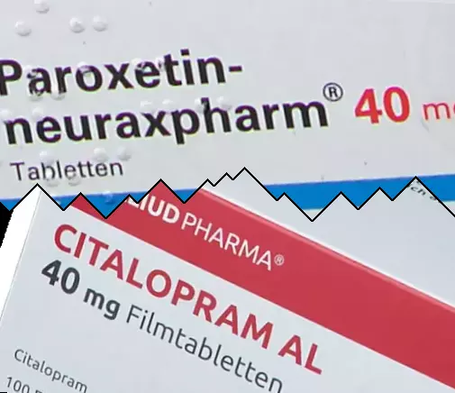 Paroxetin vs Citalopram