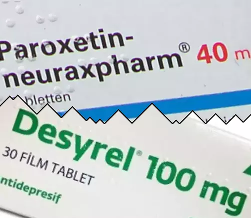 Paroxetin vs Desyrel