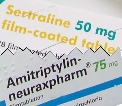 Sertralin vs Amitriptilin